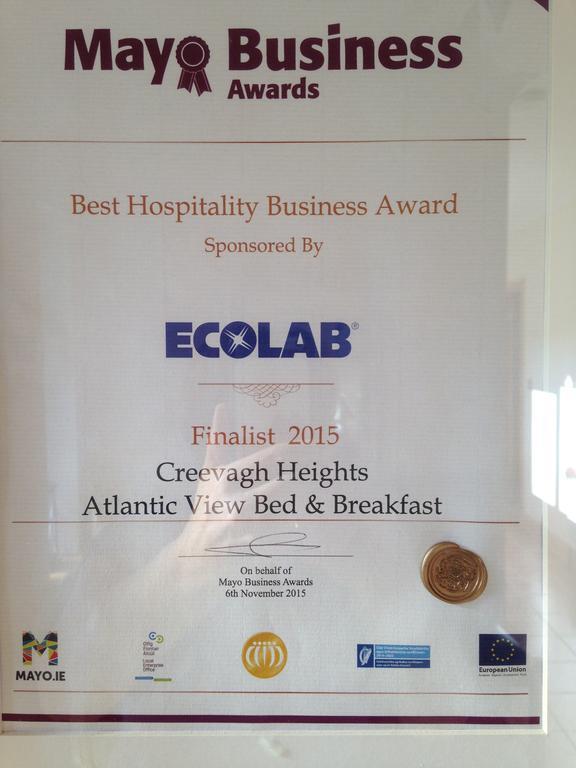Creevagh Heights B&B Killala Экстерьер фото